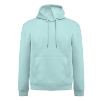 Толстовка мужская с капюшоном KARACHI, мятный, 2XL, 80% хлопок, 20% полиэстер, плотность 280 г/м2