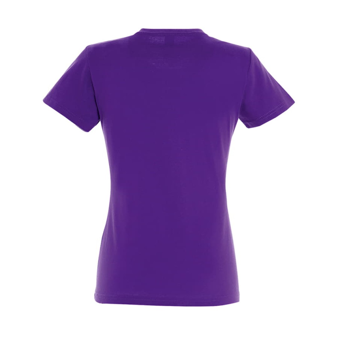 Футболка женская IMPERIAL WOMEN, фиолетовый_2XL, 100% х/б, 190 г/м2