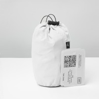 Ветровка мужская COLIN, белый, S, 100% полиэстер, плотность 280Т.