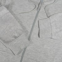 Толстовка мужская на молнии с капюшоном EVEREST 2, св-с.м, S, 50 % хлопок, 50% полиэстер, 260 г/м2