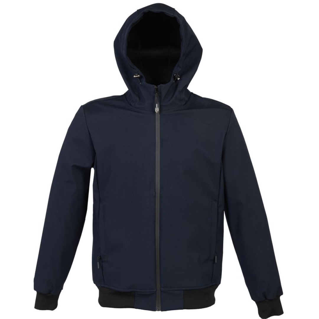 Куртка мужская "LONDON", тёмно-синий, 3XL, 94% полиэстер, 6% эластан,  300 г/м2