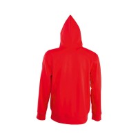 Толстовка "Seven Men", красный_S, 50% хлопок, 50% полиэстер, 280м/г2