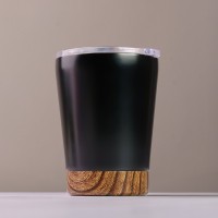 Термокружка CARBON, сталь, черный, 350 мл