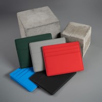 Чехол Simply для 6 карт с отделением для денег, красный, PU