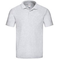 Поло мужское "Original Polo", серый меланж_3XL, 100% х/б, 185г/м2