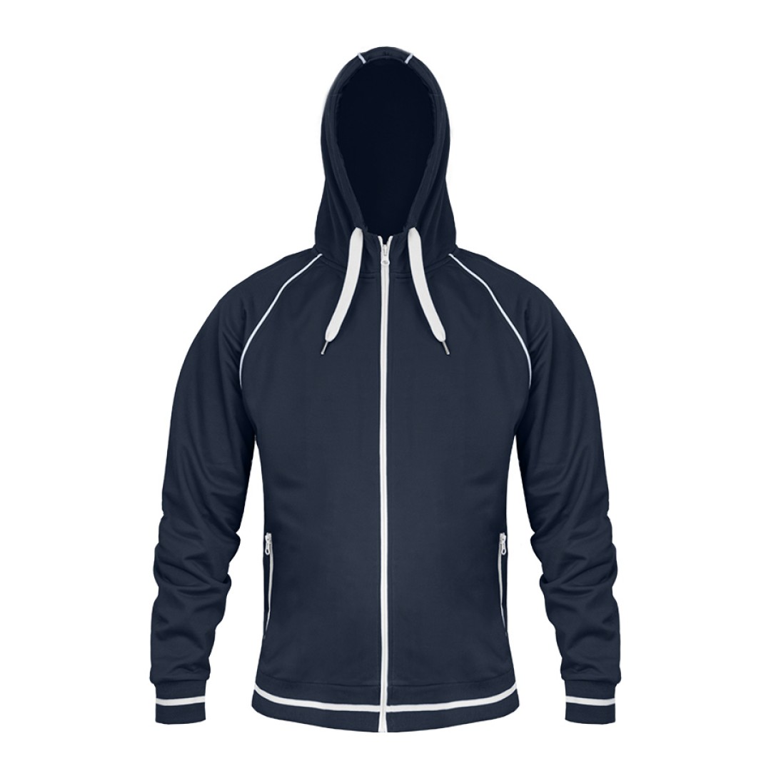 Толстовка мужская "COIMBRA" , темно-синий, S, 80% полиэстер, 20% хлопок, 320 г/м2