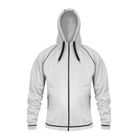 Толстовка мужская "COIMBRA" , белый, S, 80% полиэстер, 20% хлопок, 320 г/м2