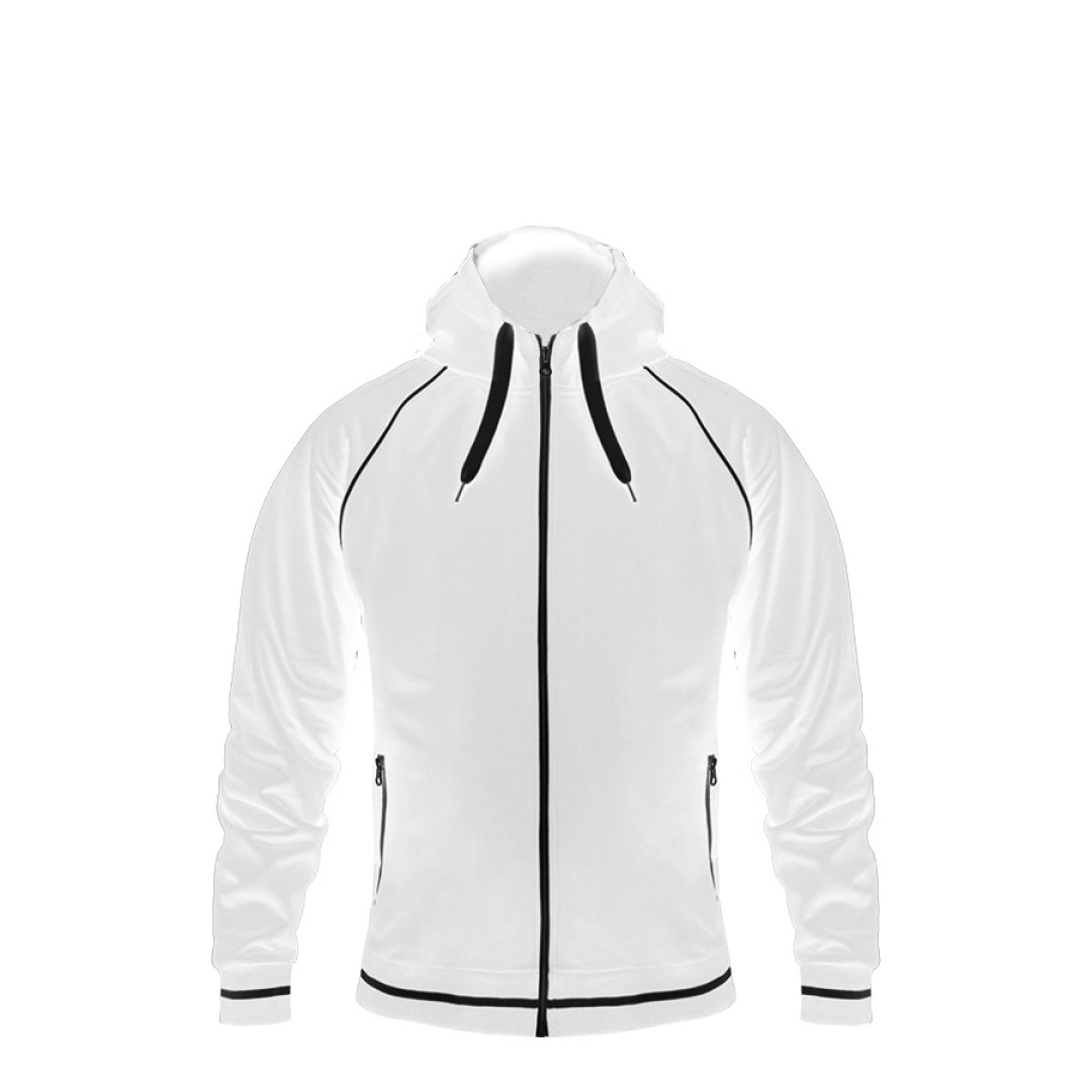 Толстовка мужская "COIMBRA" , белый, XL, 80% полиэстер, 20% хлопок, 320 г/м2