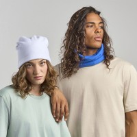 Шарф-бафф HOTTY-S с регулятором шнура, белый, флис, 100% полиэстер, 230 г/м2