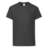 Футболка детская "Kids Original T", черный, 3-4 года, 100% х/б,  145 г/м2