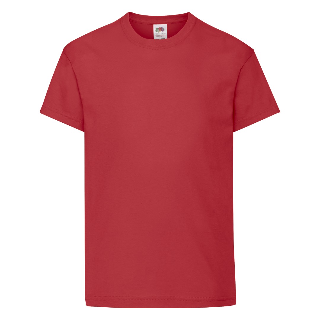 Футболка детская "Kids Original T", красный, 14-15 лет, 100% х/б,  145 г/м2