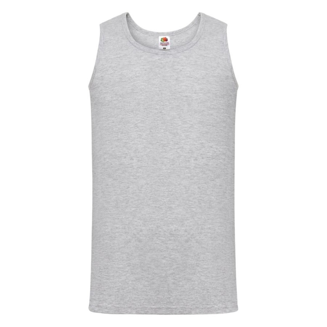 Майка мужская "Athletic Vest", серый_2XL, 100% х/б, 160 г/м2