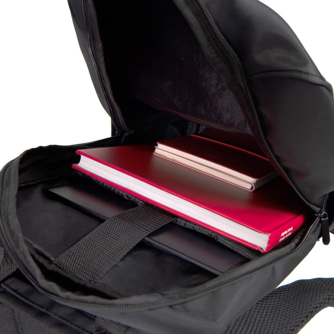 Рюкзак "Trio", черный, 42х27х14 см, ткань верха: 100 % полиэстер, подкладка 100 % полиэстер