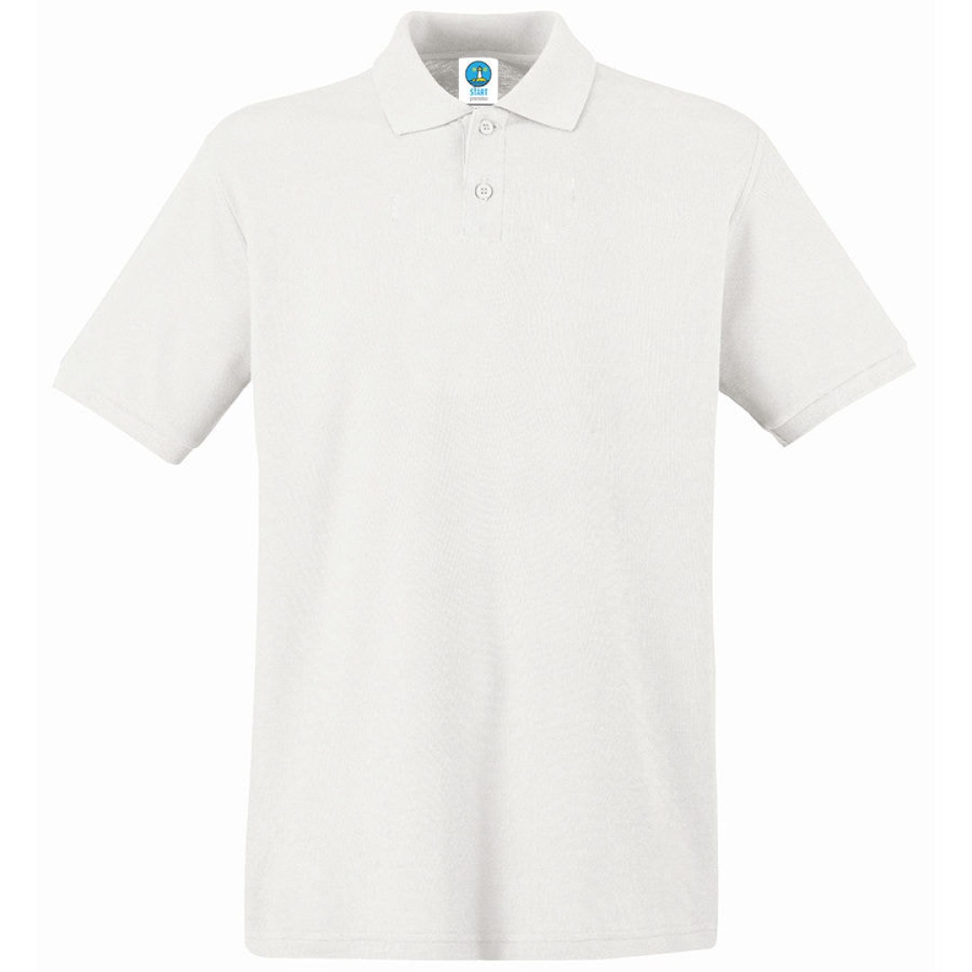 Поло "Apollo", белый_2XL,  100% х/б, 180 г/м2