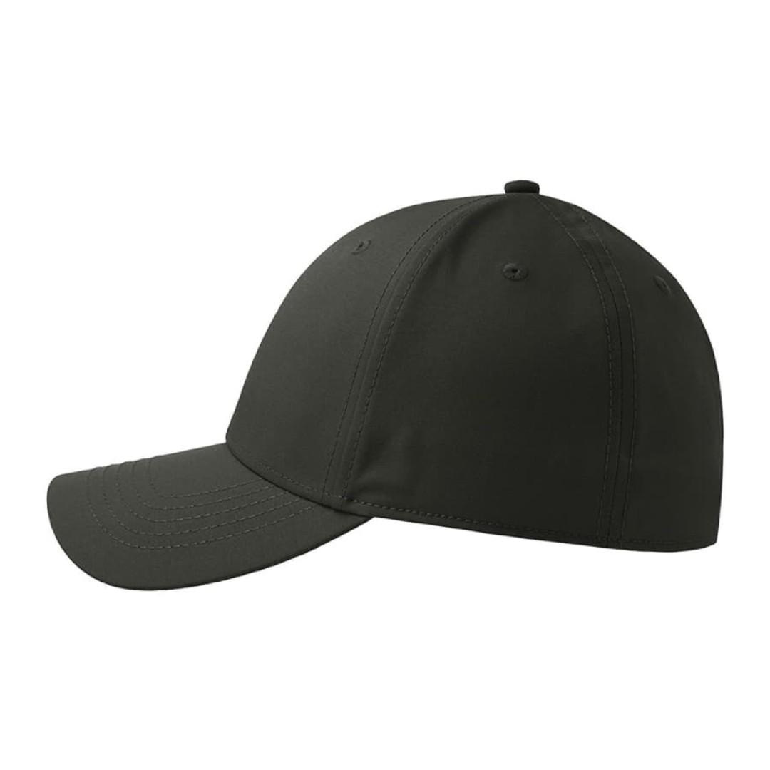 Бейсболка "PITCH", 6 клиньев, черный, 97% полиэстер, 3% эластан, 200  г/м2,L_XL