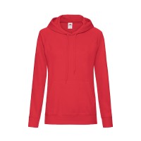 Толстовка женская "LIGHTWEIGHT", красный_XL, 80% хлопок, 20% полиэстер, 240 г/м2