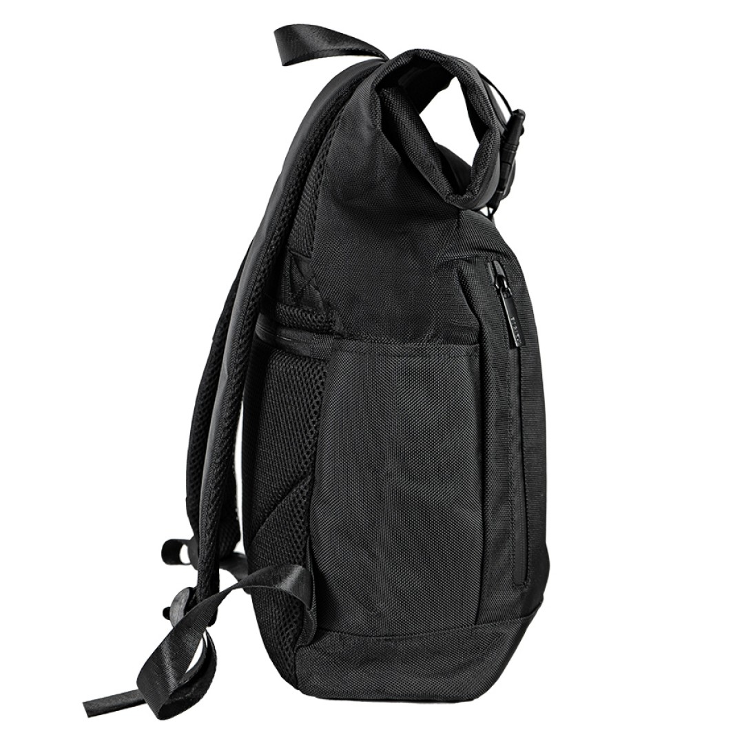 Рюкзак водостойкий "Roll", чёрный, 66х39х13 см, ткань верха:100% полиэстер, подкладка:100% полиэстер