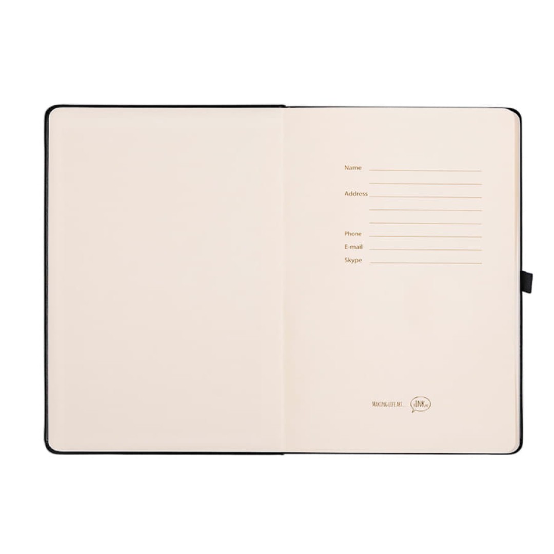 Бизнес-блокнот GLORI, A5, красный, твердая обложка, в линейку