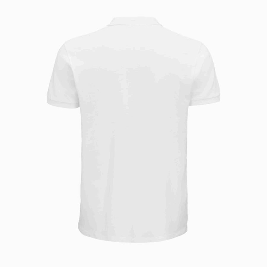 Рубашка поло мужская PLANET MEN, белый, S, 100% органический хлопок, 170 г/м2