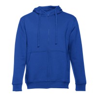 Толстовка мужская с капюшоном на молнии AMSTERDAM, синий, 2XL, 50% хлопок, 50% полиэстер, 320 г/м2