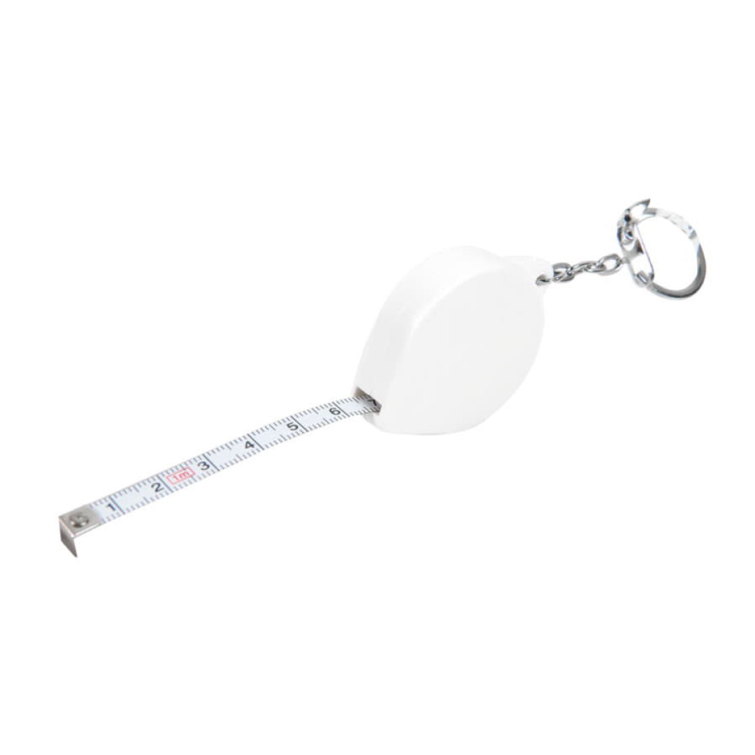 Брелок-рулетка  "Капля" (1 м), 5х3,7х1 см, пластик