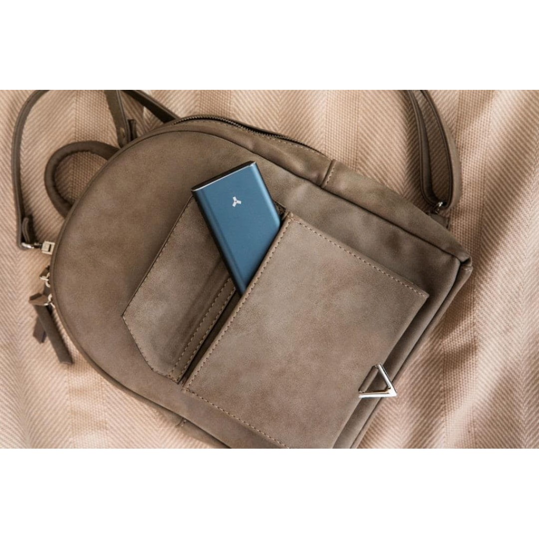 Внешний аккумулятор AMARANTH 10MDQ , 10000 мАч, металл, синий