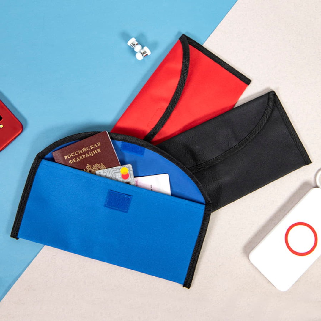 Холдер для тревел-документов "Lisboa"  27 x 13 см, полиэстер 600D, красный