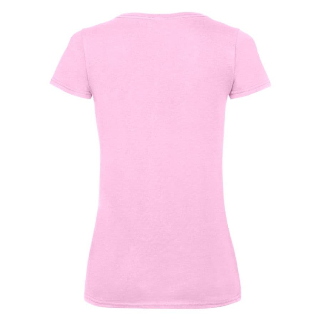 Футболка "Lady-Fit V-Neck T", светло-розовый_S, 95% х/б, 5% эластан, 210 г/м2