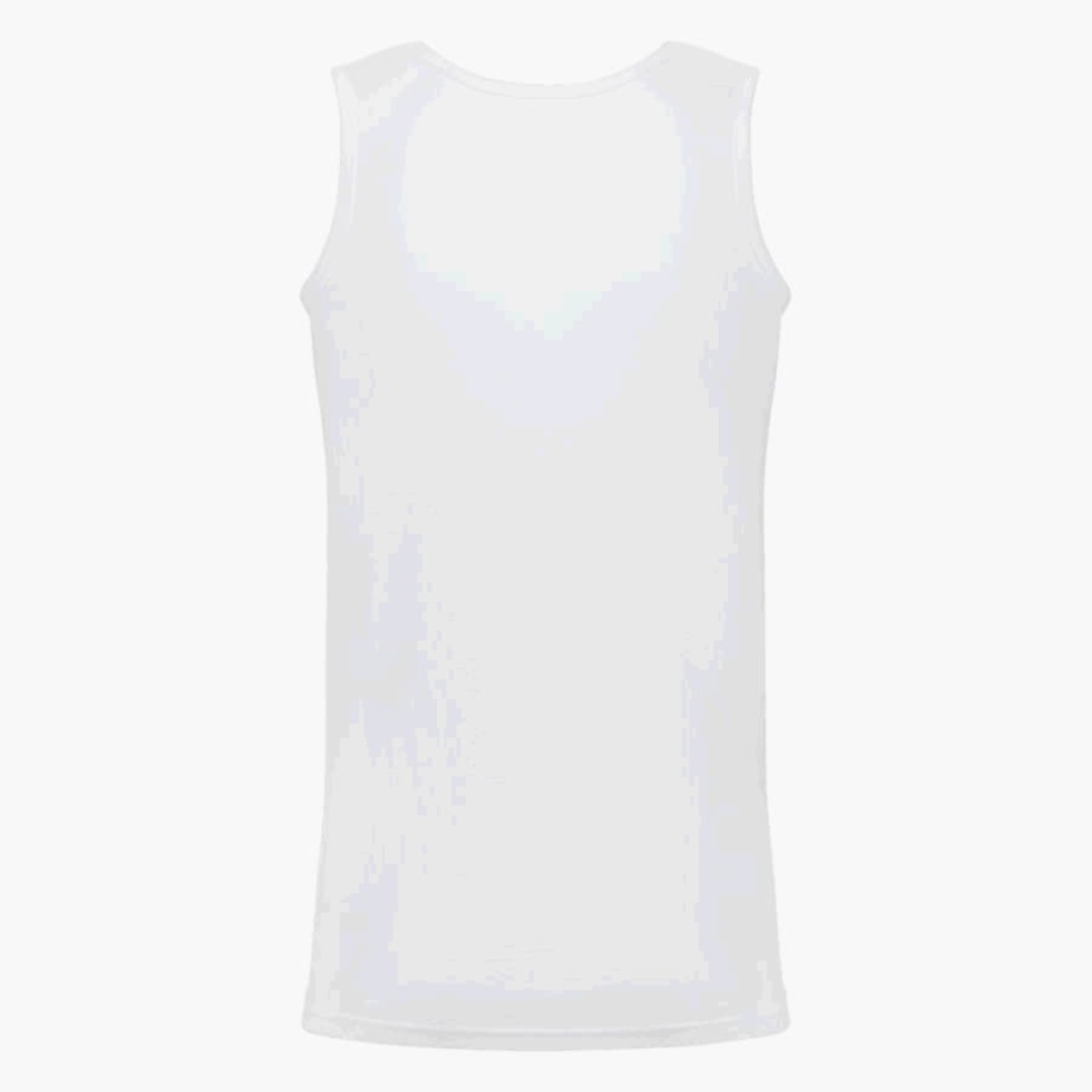 Майка мужская "Athletic Vest", белый_L, 100% х/б, 160 г/м2