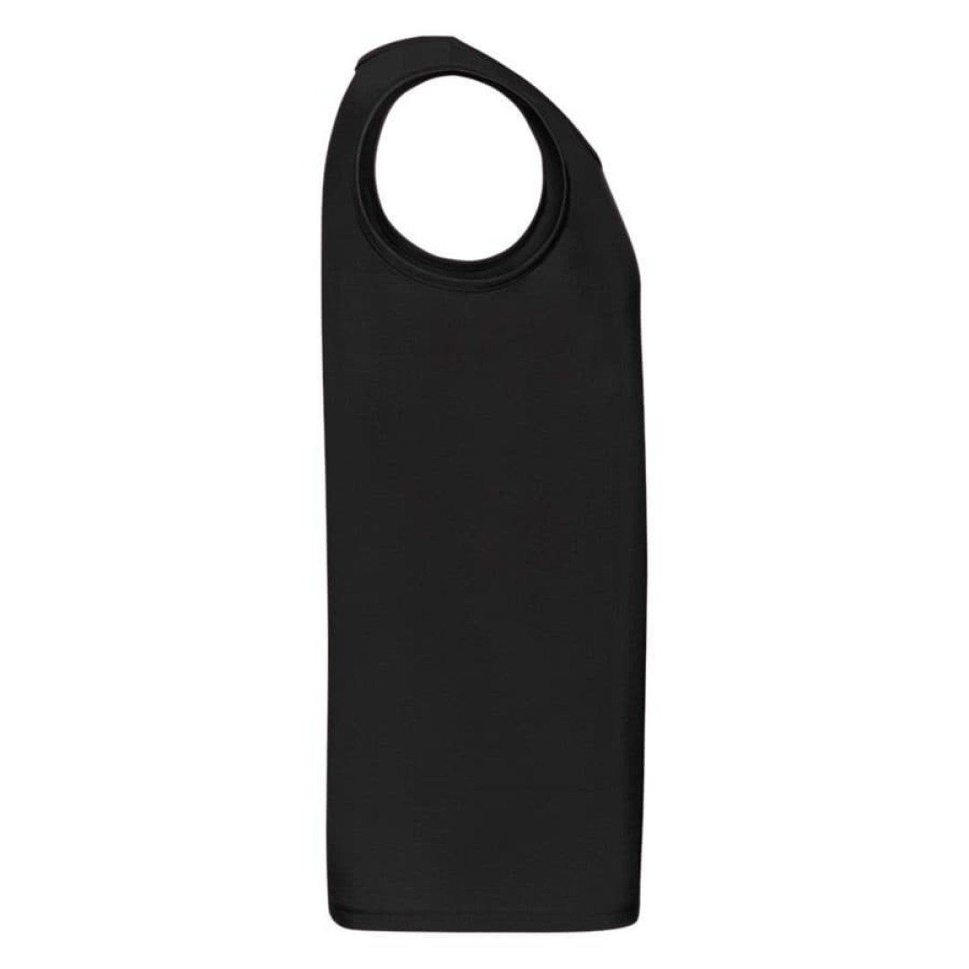 Майка мужская "Athletic Vest", черный_M, 100% х/б, 160 г/м2