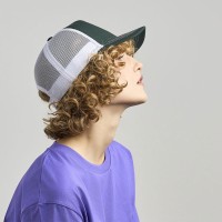 Бейсболка "RAPPER CANVAS-S", 5 клиньев, оливковый/хаки, пластиковая.застёж, 100% полиэстер, 270 г/м2