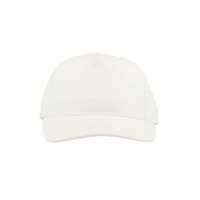 Бейсболка "START FIVE",  5 клиньев, застежка на липучке, белый, 100% хлопок, плотность 160 г/м2
