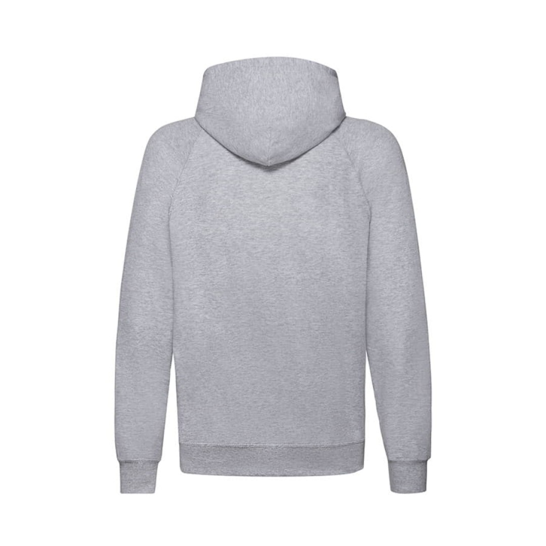 Толстовка мужская "LIGHTWEIGHT", серый меланж_S, 80% хлопок, 20% полиэстер, 240 г/м2