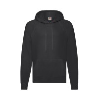 Толстовка мужская "LIGHTWEIGHT", черный_L, 80% хлопок, 20% полиэстер, 240 г/м2