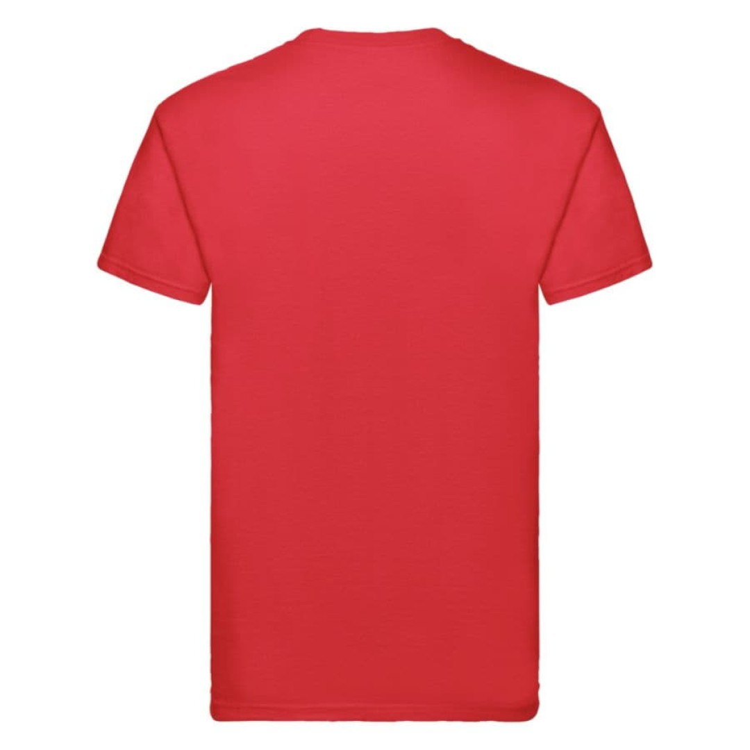 Футболка мужская "Super Premium T", красный_L, 100% х/б, 205 г/м2