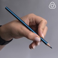 Цветные карандаши двухцветных MERIDIAN, 6шт./12 цветов, дерево, картон