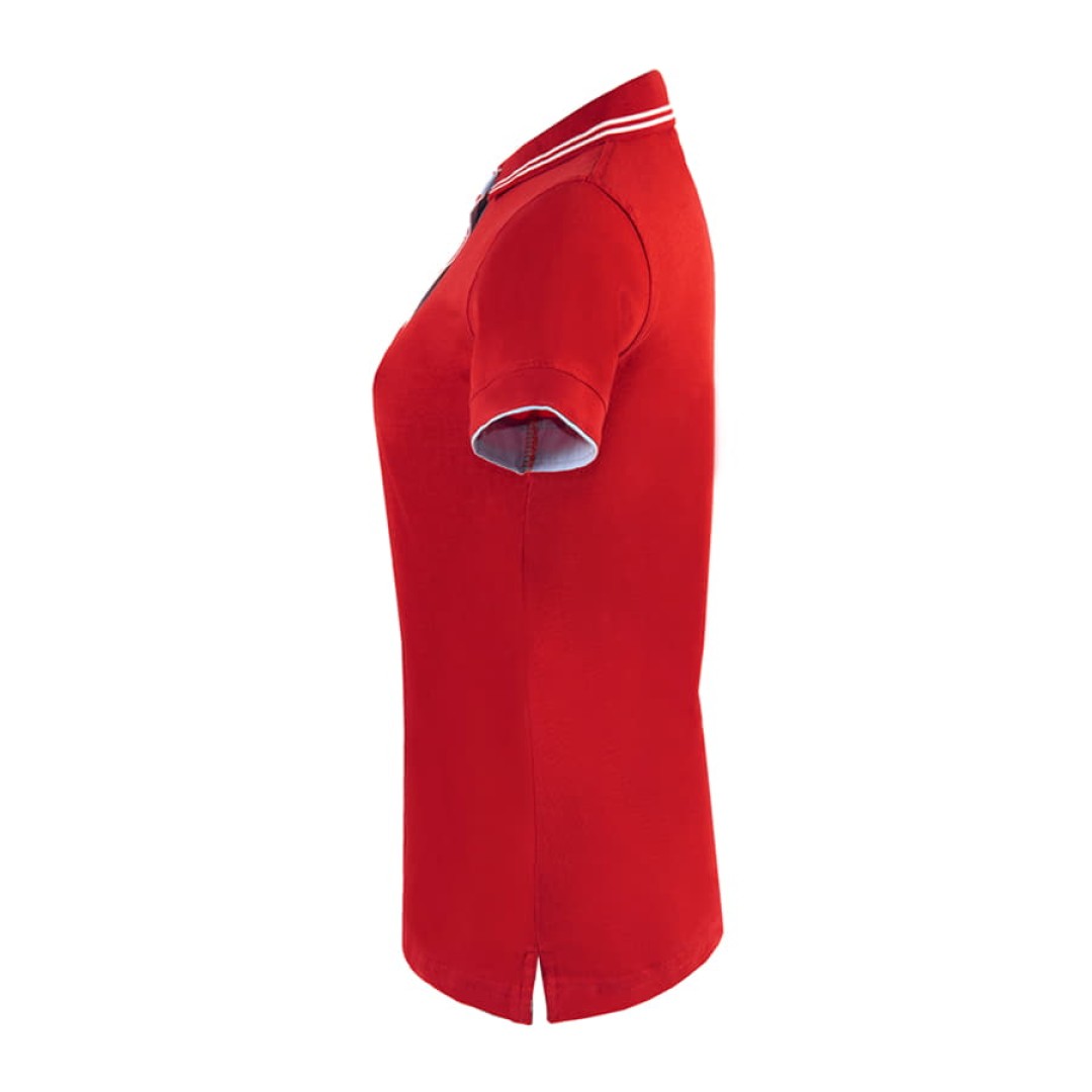 Рубашка поло женская RODI LADY, красный, L, 100% хлопок,180 г/м2