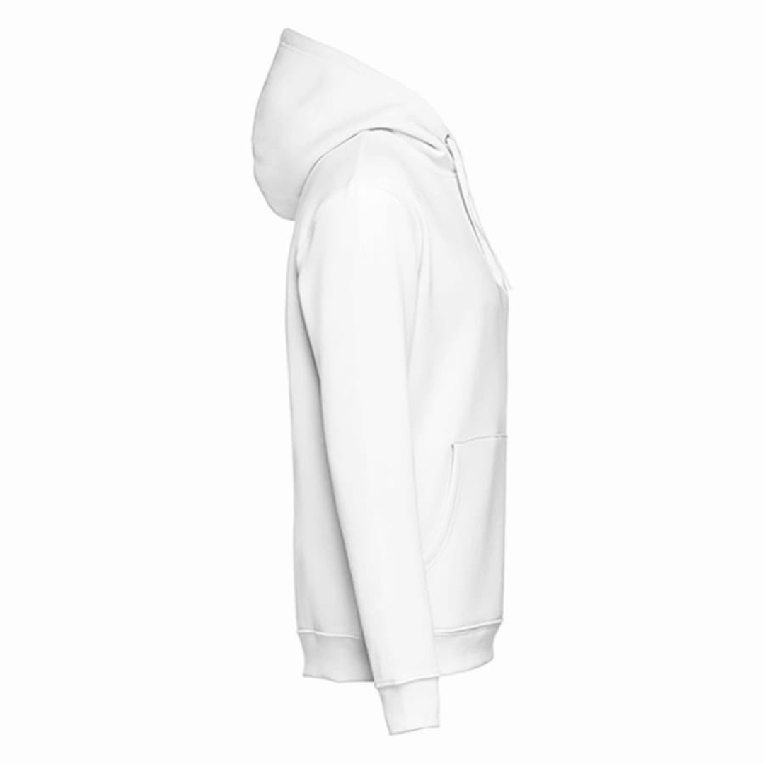 Толстовка мужская с капюшоном PHOENIX, белый, 2XL, 50% хлопок, 50% полиэстер, плотность 320 г/м2