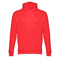 Толстовка мужская с капюшоном PHOENIX, красный, L, 50% хлопок, 50 полиэстер, плотность 320 г/м2