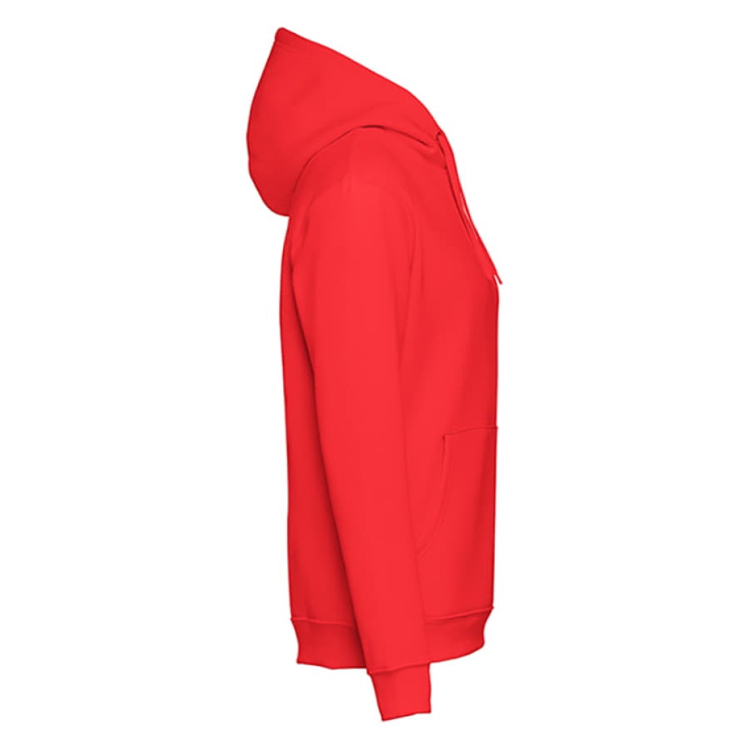 Толстовка мужская с капюшоном PHOENIX, красный, XL, 50% хлопок, 50 полиэстер, плотность 320 г/м2