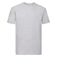 Футболка мужская "Super Premium T", серый меланж_L, 97% х/б, 3% п/э, 205 г/м2