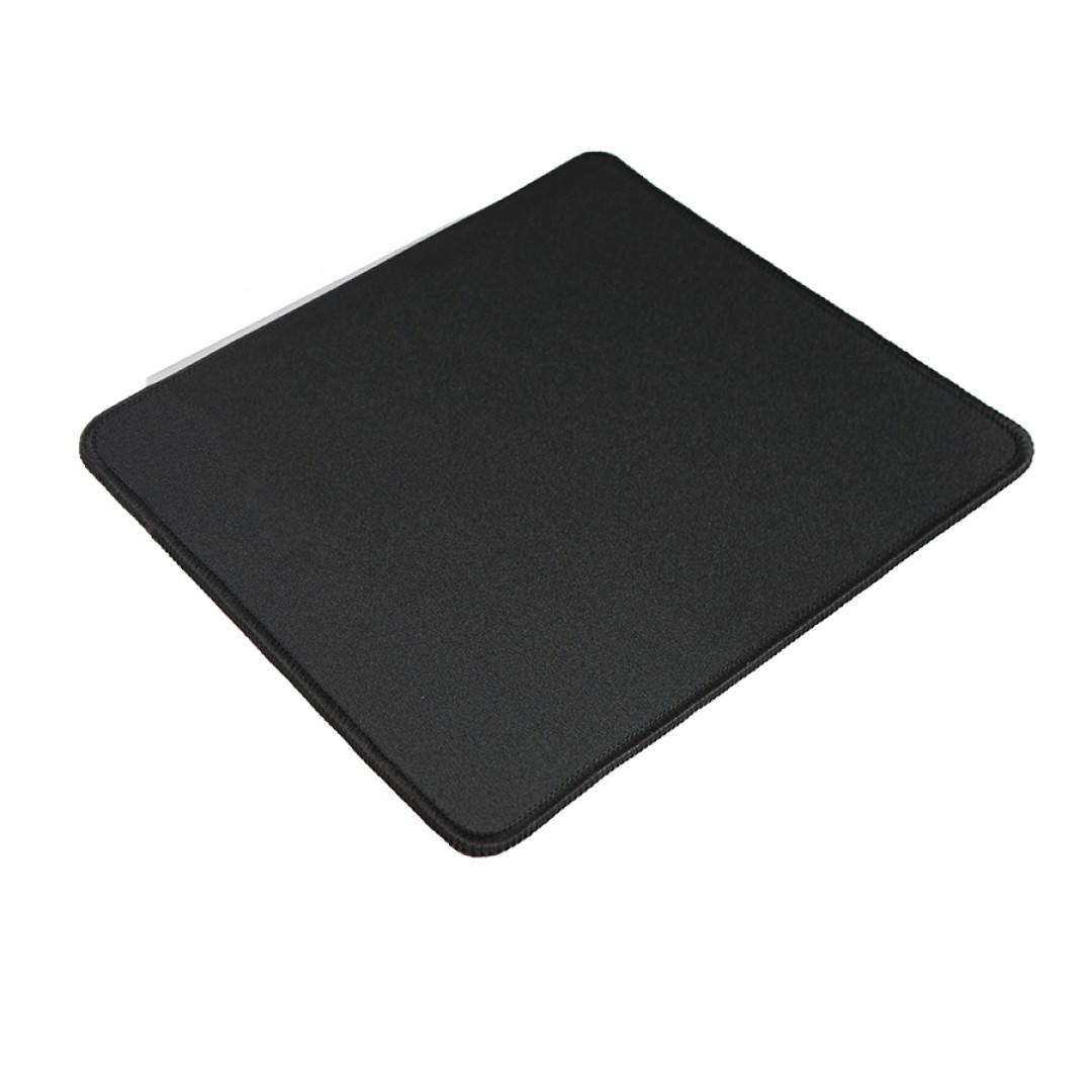 Коврик для мыши GLIDE S, 26*21*0,3см, прошитый край, черный