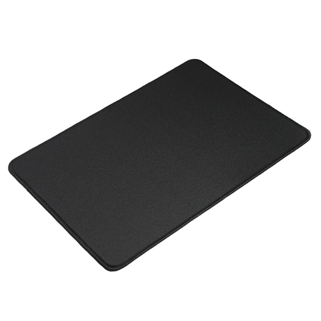 Коврик для мыши GLIDE M, 35*25*0,3см, прошитый край, черный