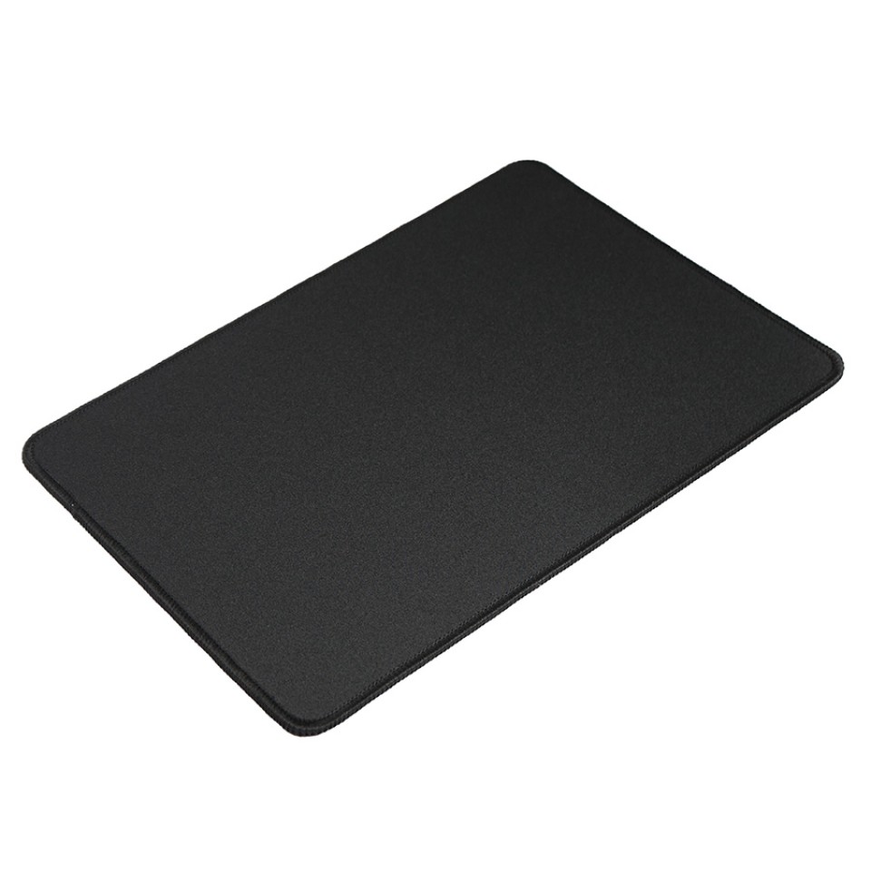 Коврик для мыши GLIDE M, 35*25*0,3см, прошитый край, черный