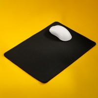 Коврик для мыши GLIDE M, 35*25*0,3см, прошитый край, черный