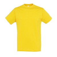 Футболка мужская REGENT желтый, 2XL, 100% хлопок, 150г/м2