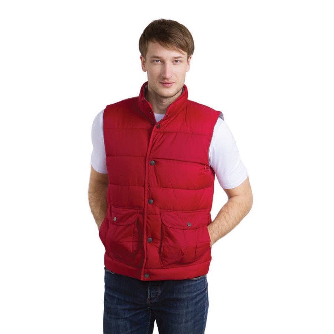 Жилет  "Oxford", коричневый_2XL, 100% полиэстер 300T
