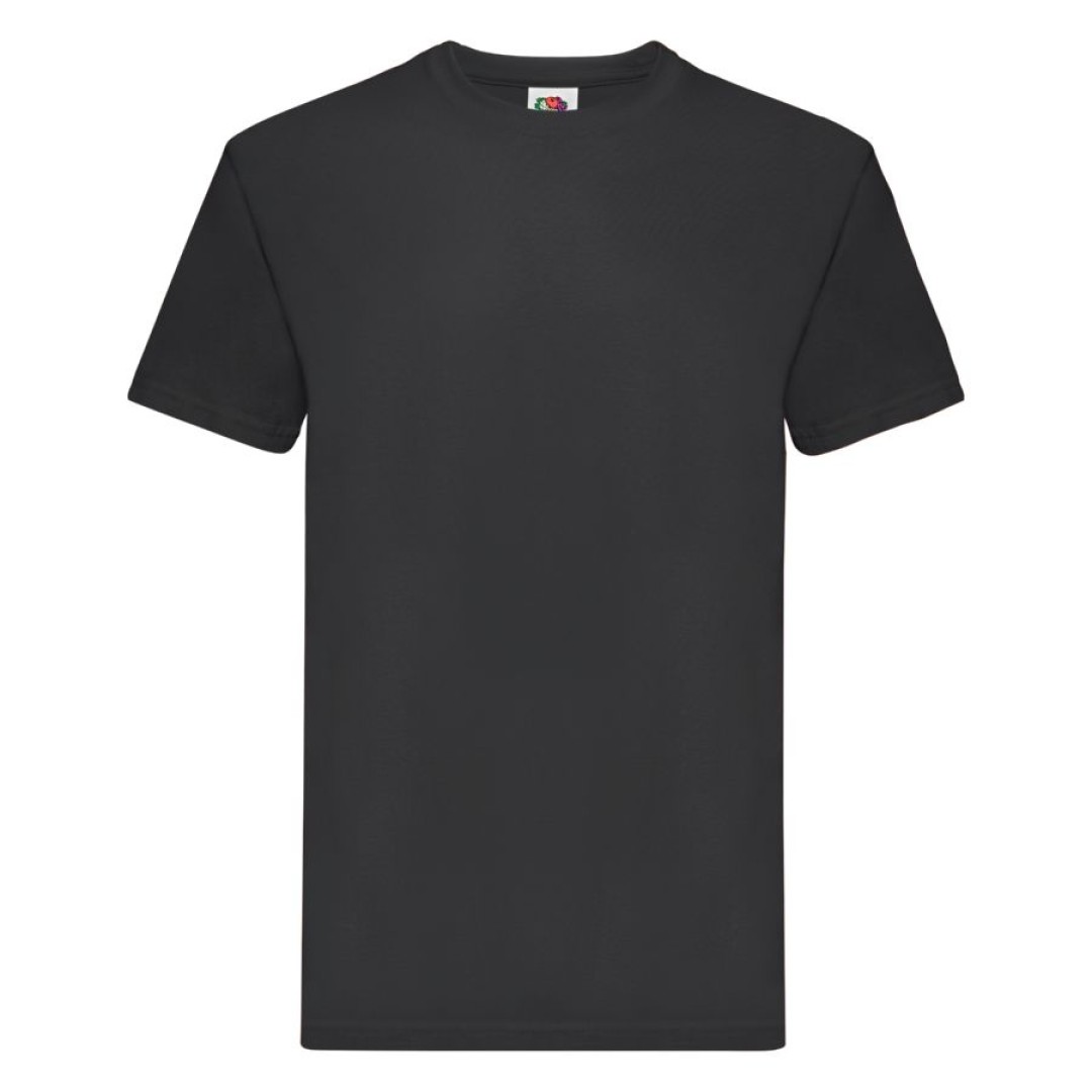 Футболка мужская "Super Premium T", черный_XL, 100% х/б, 205 г/м2
