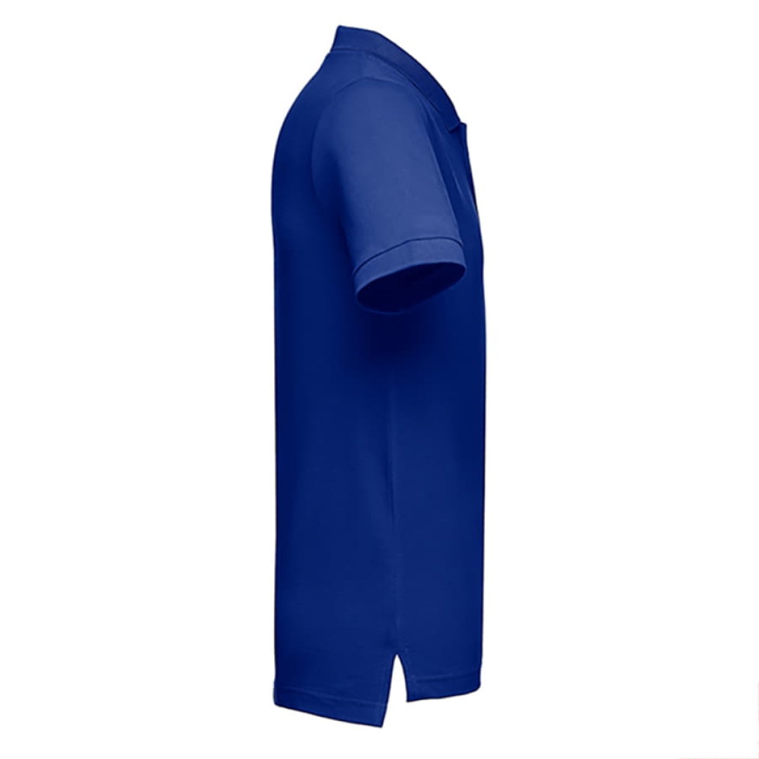Рубашка-поло мужская ADAM, синий, 2XL, 100% хлопок, плотность 195 г/м2