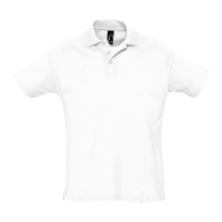 Рубашка поло мужская SUMMER II, белый, 2XL, 100% хлопок, 170 г/м2